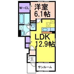 RAY SHELLの物件間取画像